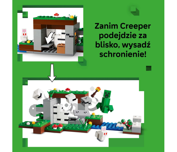 LEGO MINECRAFT 21593 Przetrwanie pierwszej nocy - 1529735 - zdjęcie 8